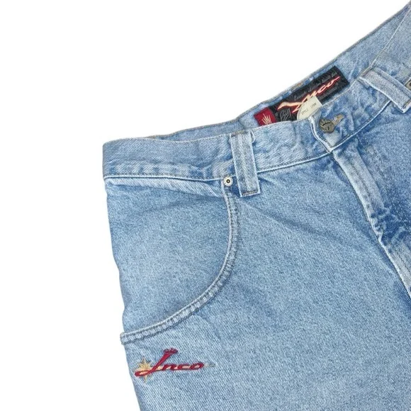 JNCOVintage Mid Wash Baggy Cutoff Jeans